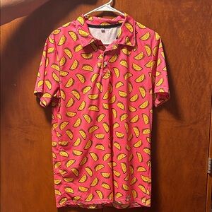 Taco Print Men's Shirt
